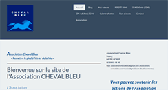 Desktop Screenshot of chevalbleu.net