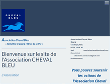 Tablet Screenshot of chevalbleu.net